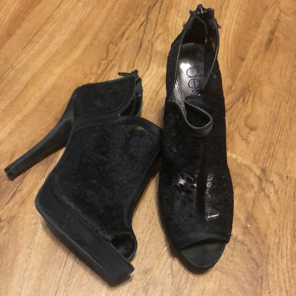 Lace heels